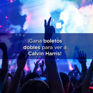 boletos Calvin Harris Banamex