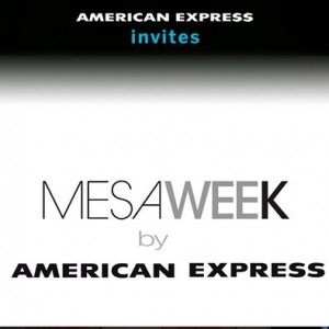 mesaweek amex